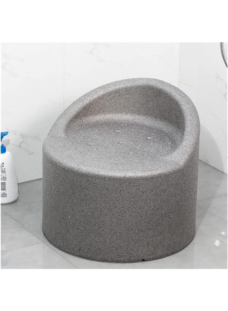 ROYAL POLAR Shower Chair Bath Stool  Bathroom Multifunctional Chair Seat, Waterproof Small Sofa Bathroom Non-Slip Elderly Bath Washing and Shampooing Safety Chair Capacity 250KG - Image 1